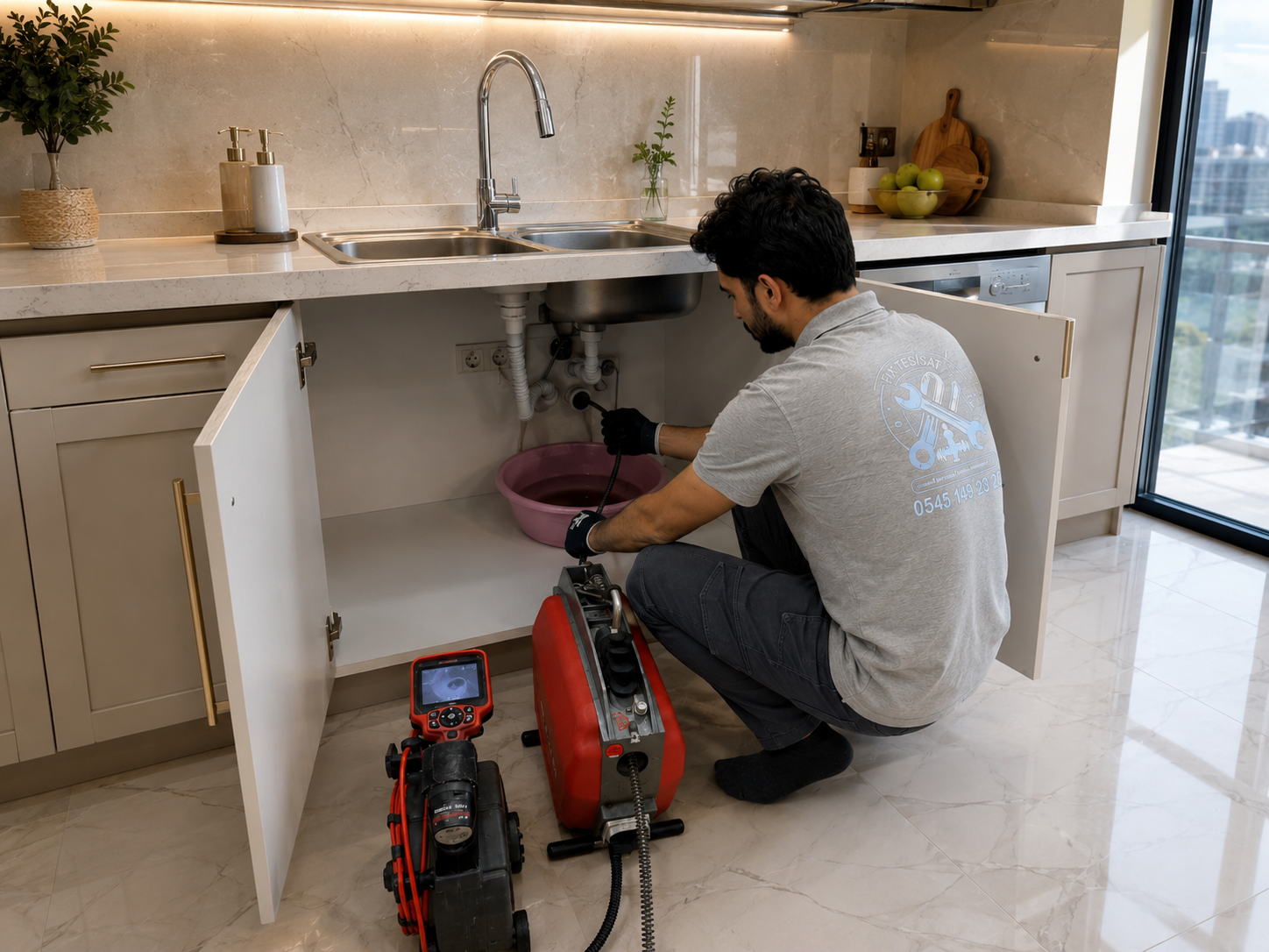 Bakırköy Tesisatçı 17 Lavabo tıkanıklığı açma İstanbul